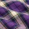 imageIDEALSANXUN Gothic Plaid Mini Skirts for Women Short High Waist Plaid SkirtsPlaid Purple 01