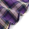 imageIDEALSANXUN Gothic Plaid Mini Skirts for Women Short High Waist Plaid SkirtsPlaid Purple 01