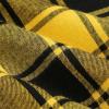 imageIDEALSANXUN Gothic Plaid Mini Skirts for Women Short High Waist Plaid SkirtsPlaid Yellow 01