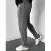 imageIDEALSANXUN Mens Baggy Jeans Casual Loose Fit Straight Leg Classic Denim Jeans PantsGrey