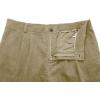 imageIDEALSANXUN Mens Corduroy Pants Pleated Casual Straight Leg Fall Winter Dress Pant Trouser1khaki