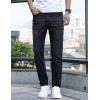 imageIDEALSANXUN Mens Skinny Jeans Casual Stretch Slim Fit Straight Leg Classic Denim Jeans PantsBlack