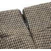 imageIDEALSANXUN Womens Fall Winter High Waisted Wool Plaid Aline Long SkirtKhaki
