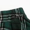 imageIDEALSANXUN Womens Fall Winter High Waisted Wool Plaid Aline Long SkirtPlaid Green 01