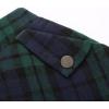 imageIDEALSANXUN Womens Fall Winter High Waisted Wool Plaid Aline Long SkirtPlaid Green