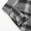 imageIDEALSANXUN Womens Fall Winter High Waisted Wool Plaid Aline Long SkirtPlaid Grey