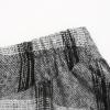 imageIDEALSANXUN Womens Fall Winter High Waisted Wool Plaid Aline Long SkirtPlaid Grey