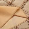 imageIDEALSANXUN Womens Fall Winter High Waisted Wool Plaid Aline Long SkirtPlaid Khaki