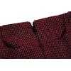 imageIDEALSANXUN Womens Fall Winter High Waisted Wool Plaid Aline Long SkirtWine