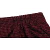 imageIDEALSANXUN Womens Fall Winter High Waisted Wool Plaid Aline Long SkirtWine