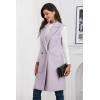 imageIDEALSANXUN Womens Long Vest Fall Winter Wool Sleeveless Blazer Jackets Waistcoat CoatsPurple