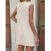 imageIDEALSANXUN Womens Long Vest for Women Sleeveless Linen Jackets Cardigan Spring Summer TopsBeige