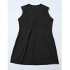 imageIDEALSANXUN Womens Long Vest for Women Sleeveless Linen Jackets Cardigan Spring Summer TopsBlack