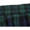 imageIDEALSANXUN Womens Plaid Skirts Fall Winter High Waisted A Line Long Pleated Maxi Skirt with PocketsGreen
