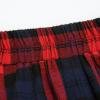 imageIDEALSANXUN Womens Plaid Skirts Fall Winter High Waisted A Line Long Pleated Maxi Skirt with PocketsRed
