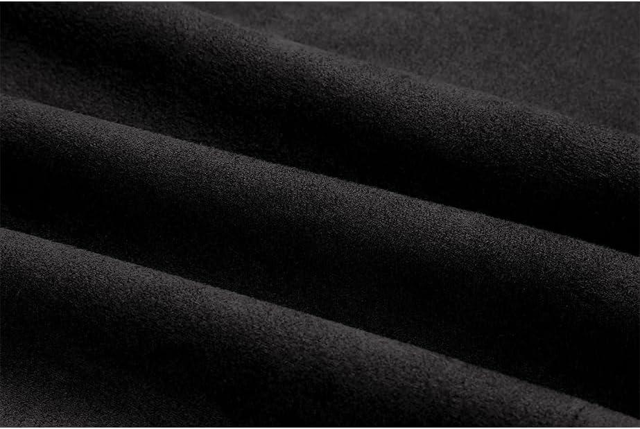 imageIDEALSANXUN Suede Skirts for Women High Waisted Bodycon Mini Skirt with Double ZipperBlack