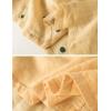 imageIDEALSANXUN Linen Skirts for Women Spring Summer A Line Flowy Casual Elastic High Waisted Polka Dot Midi SkirtYellow