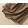 imageIDEALSANXUN Linen Skirts for Women Spring Summer Outfits A Line Elastic High Waisted Casual Lightweight Flowy Midi SkirtCoffee