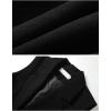 imageIDEALSANXUN Long Vest for Women Sleeveless Blazer Jackets Vest TopsBlack