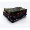 imageIDEALSANXUN Mens Casual Loose Fit MultiPockets Military Cargo ShortsCamo Purple