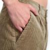 imageIDEALSANXUN Mens Corduroy Pants Casual Straight Leg Pleated Dress Pants1khaki