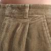 imageIDEALSANXUN Mens Corduroy Pants Casual Straight Leg Pleated Dress Pants1khaki
