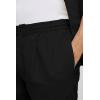 imageIDEALSANXUN Mens Pleated Front Linen Shorts Summer Casual Slim Fit Dress ShortsBlack