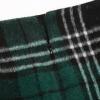 imageIDEALSANXUN Midi Plaid Skirts for Women Fall Winter Knee Length Pencil Wool Skirt with SlitGreen 1