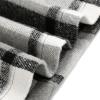 imageIDEALSANXUN Midi Plaid Skirts for Women Fall Winter Knee Length Pencil Wool Skirt with SlitGrey New