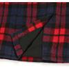 imageIDEALSANXUN Midi Plaid Skirts for Women Fall Winter Knee Length Pencil Wool Skirt with SlitRed