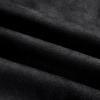 imageIDEALSANXUN Midi Plaid Skirts for Women Fall Winter Knee Length Pencil Wool Skirt with SlitSuede Black
