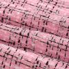 imageIDEALSANXUN Midi Plaid Skirts for Women Fall Winter Knee Length Pencil Wool Skirt with SlitTweed Pink New