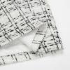 imageIDEALSANXUN Midi Plaid Skirts for Women Fall Winter Knee Length Pencil Wool Skirt with SlitTweed White