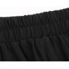 imageIDEALSANXUN Plaid Skirt for Womens High Waist Aline Pleated Midi SkirtsBlack