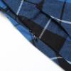 imageIDEALSANXUN Plaid Skirt for Womens High Waist Aline Pleated Midi SkirtsBlue