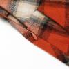 imageIDEALSANXUN Plaid Skirt for Womens High Waist Aline Pleated Midi SkirtsOrange