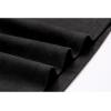 imageIDEALSANXUN Suede Skirts for Women High Waisted Bodycon Mini Skirt with Double ZipperBlack