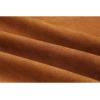 imageIDEALSANXUN Suede Skirts for Women High Waisted Bodycon Mini Skirt with Double ZipperBrown