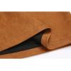 imageIDEALSANXUN Suede Skirts for Women High Waisted Bodycon Mini Skirt with Double ZipperBrown
