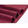 imageIDEALSANXUN Suede Skirts for Women High Waisted Bodycon Mini Skirt with Double ZipperWine