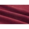 imageIDEALSANXUN Suede Skirts for Women High Waisted Bodycon Mini Skirt with Double ZipperWine