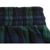 imageIDEALSANXUN Womens Long Plaid Skirts High Waisted A Line Renaissance Maxi Skirt with PocketsGreen