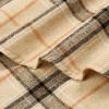 imageIDEALSANXUN Womens Long Plaid Skirts High Waisted A Line Renaissance Maxi Skirt with PocketsKhaki