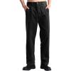 imageIDEALSANXUN Mens Corduroy Pants Casual Straight Leg Pleated Dress Pants1black