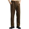 imageIDEALSANXUN Mens Corduroy Pants Casual Straight Leg Pleated Dress Pants1brown