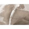 imageIDEALSANXUN Linen Skirts for Women A Line Lightweight Casua Elastic High Waisted 2024 Summer Midi Skirt with PocketsBeige