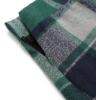 imageIDEALSANXUN Womens Plaid Mini Skirt Fall Winter High Elastic Waist Short Pencil SkirtGreen New