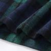 imageIDEALSANXUN Women Plaid Mini Skirts Trendy High Waisted Bodycon Pencil Wool Short SkirtsGreen