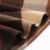 imageIDEALSANXUN Plaid Skirts for Womens Fall Winter High Waist Aline Pleated Midi SkirtsBig Plaid Coffee
