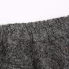imageIDEALSANXUN Plaid Skirts for Womens Fall Winter High Waist Aline Pleated Midi SkirtsBlack